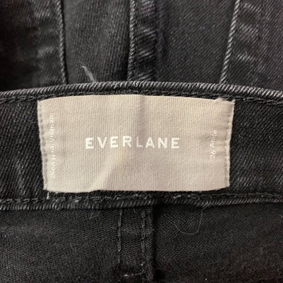 Everlane Black High Rise Skinny Ankle Jeans - Picture 8 of 12